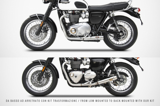 TRIUMPH BONNEVILLE T120 2016/19 - 2>2 FULL KIT